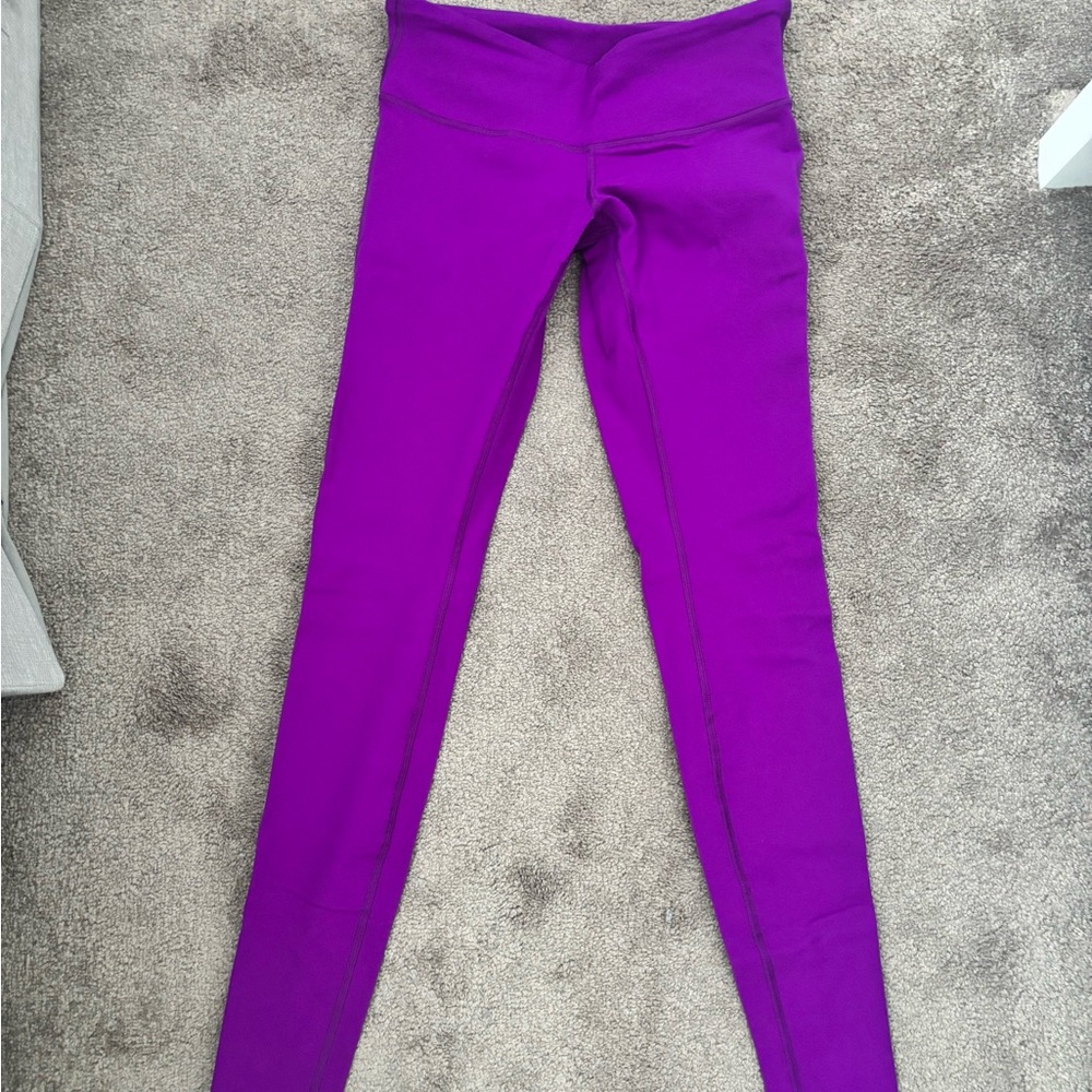 Lululemon Vibrant Purple Leggings